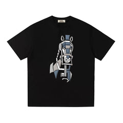 HERMES Kaos Logo Seri Huruf, Unisex '"COD '" HE - 11