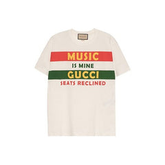 GUCCI Kaos Logo Seri Huruf, Unisex, COD" G-59