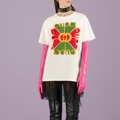 GUCCI Kaos Oversize Original - Kualitas Terbaik, Unisex, COD G-68