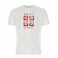Kaos Givenchy Bermotif, Unisex -J-30