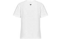 Kaos Pendek DIOR dengan Motif Gambar/Cetak, Cocok untuk Pria dan Wanita -D-20