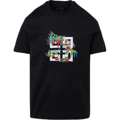 Kaos Givenchy Bermotif, Unisex -J-11