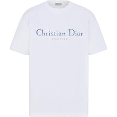 Kaos Pendek DIOR dengan Motif Gambar/Cetak, Cocok untuk Pria dan Wanita -D-14