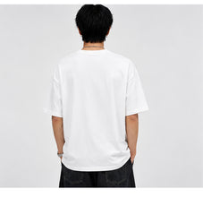 ESSENTIALS FEAR OF GOD Kaos lengan pendek original merek streetwear fashion dengan model super oversized (sangat longgar).FG-A01