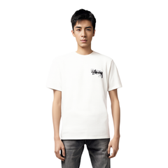 STUSSY Kaos Oversize Original - Kualitas Terbaik, Unisex, COD'-S-30