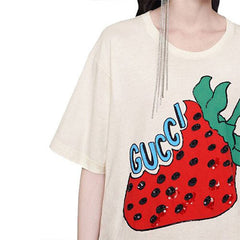 GUCCI Kaos Oversize Original - Kualitas Terbaik, Unisex, COD   G-70