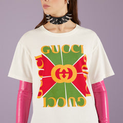 GUCCI Kaos Oversize Original - Kualitas Terbaik, Unisex, COD   G-68