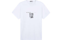Kaos Givenchy Bermotif, Unisex -J-44
