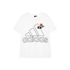 adidas Kaos Logo Seri Huruf, Unisex, COD '" AD-40