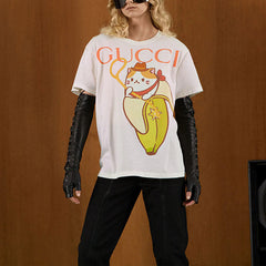 GUCCI Kaos Oversize Original - Kualitas Terbaik, Unisex, COD    G-67