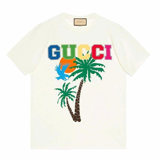 GUCCI Kaos Oversize Original - Kualitas Terbaik, Unisex, COD    G-76