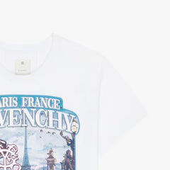 Kaos Givenchy Bermotif, Unisex -J-39