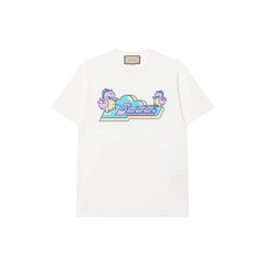 GUCCI Kaos Oversize Original - Kualitas Terbaik, Unisex, COD    G-74
