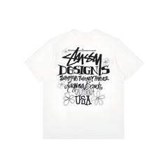 STUSSY Kaos Oversize Original - Kualitas Terbaik, Unisex, COD'-S-30