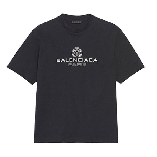 Kaos Pendek Balenciaga dengan Motif Gambar/Cetak, Cocok untuk Pria dan Wanita -BL-43
