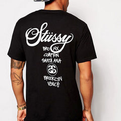 STUSSY Kaos Oversize Original - Kualitas Terbaik, Unisex, COD'-S-94