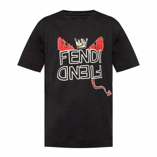 Kaos Pendek Balenciaga dengan Motif Gambar/Cetak, Cocok untuk Pria dan Wanita -F-01