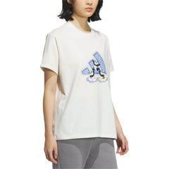 adidas Kaos Logo Seri Huruf, Unisex, COD '" AD-3