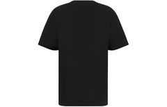 Kaos Pendek DIOR dengan Motif Gambar/Cetak, Cocok untuk Pria dan Wanita  -D-03