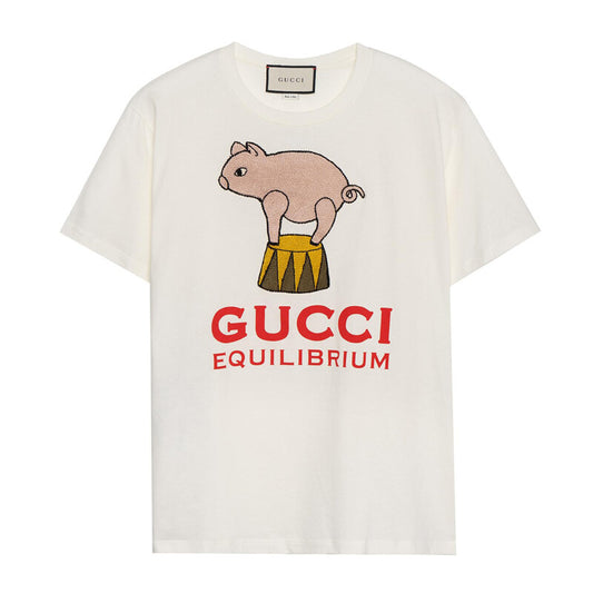 GUCCI Kaos Oversize Original - Kualitas Terbaik, Unisex, COD     '"  G-40