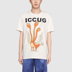 GUCCI Kaos Oversize Original - Kualitas Terbaik, Unisex, COD   G-112
