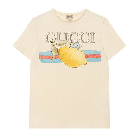 GUCCI Kaos Oversize Original - Kualitas Terbaik, Unisex, COD   G-114